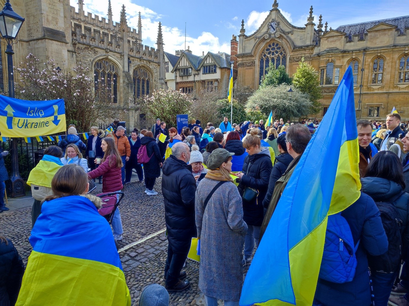 Oxford Ukraine Peace Rally 2023: Prof Lionel Tarassenko speech | Reuben ...